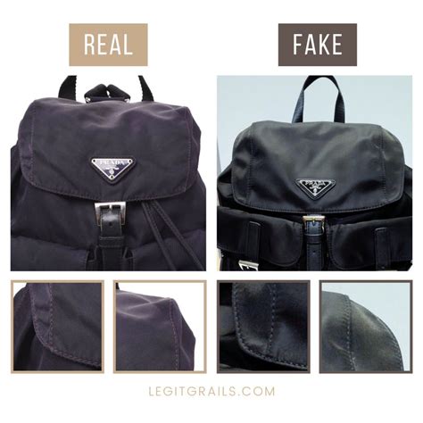 prada nylon backpack fake|prada unisex backpack.